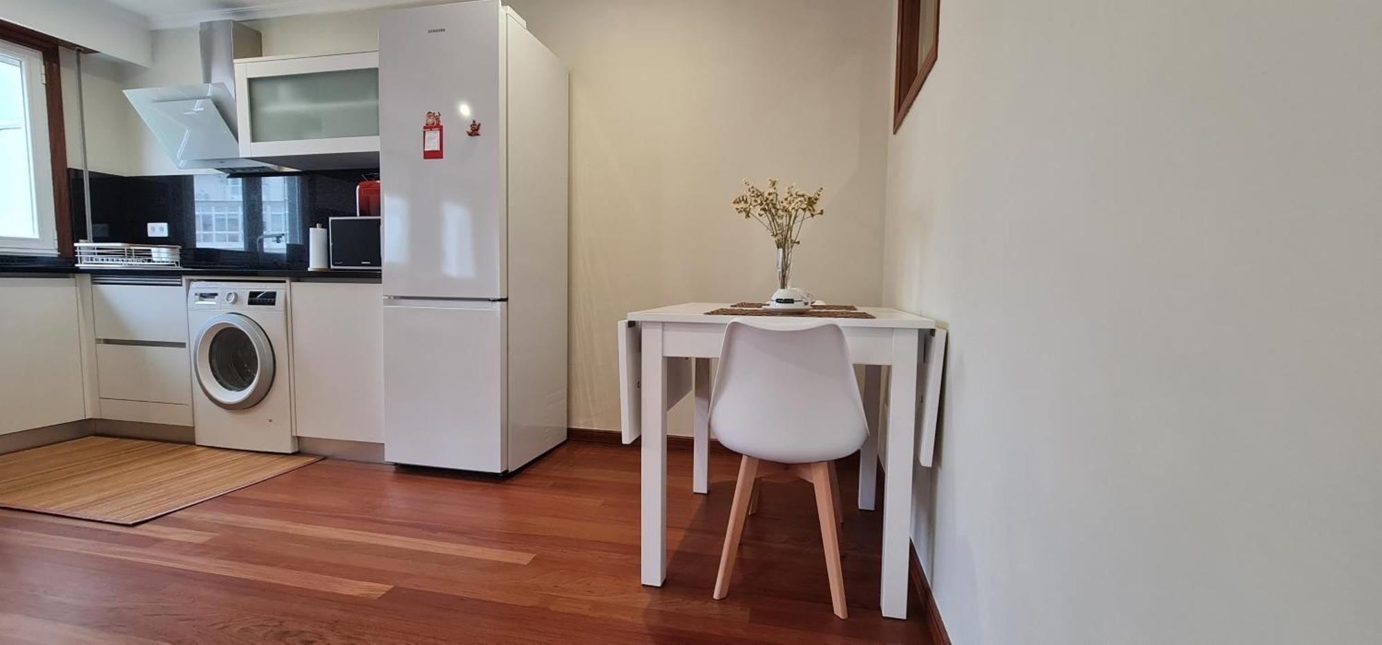 Estudio Centrico Con Terraza Xinzo de Limia Zewnętrze zdjęcie